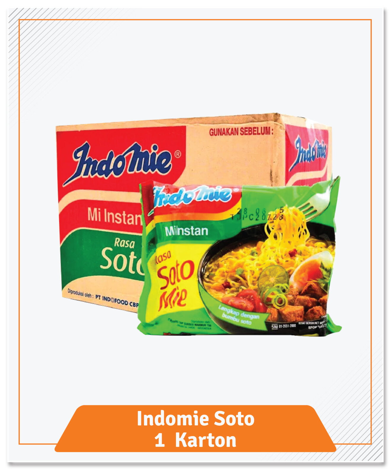 Indomie Soto 1 Karton  The Supplier Shop